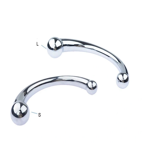 Hook Elegant 5858 Steel Anal Double Stainless Ended 0126